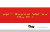 Powered by Hospital Management Solution on Tally.ERP 9.