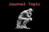 Journal Topic. Essential Question: What are the main focal points for studying the cultures and ancient Greece and Rome?