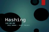 Hashing THEN AND NOW MIKE SMORUL – ADAPT PROJECT.