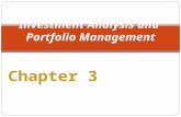 Investment Analysis and Portfolio Management Chapter 3.