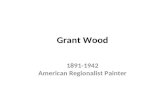 Grant Wood 1891-1942 American Regionalist Painter.