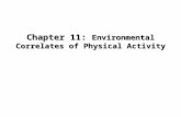 Chapter 11: Environmental Correlates of Physical Activity.