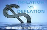 Why is money’s value fiction? Economics is organic Laws of Supply & Demand Perceived value/worth Inflation & Deflation.