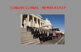 CONGRESIONAL MEMBERSHIP. 1-Explain how the US Congress is a bicameral legislature? It is made up of two houses: