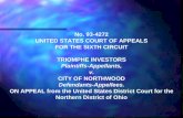 No. 93-4272 UNITED STATES COURT OF APPEALS FOR THE SIXTH CIRCUIT TRIOMPHE INVESTORS Plaintiffs-Appellants, v. CITY OF NORTHWOOD Defendants-Appellees. ON.