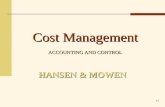 5-1 HANSEN & MOWEN Cost Management ACCOUNTING AND CONTROL.