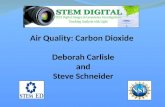Air Quality: Carbon Dioxide Deborah Carlisle and Steve Schneider.