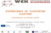 21 November 2013, Kaunas SeBPEN EXPRERIENCE OF CLUSTERING CLUSTERS WIELKOPOLSKA CLUSTERING CENTRE Strengthening business performance management in economic.