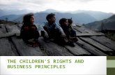 Date of Presentation THE CHILDREN’S RIGHTS AND BUSINESS PRINCIPLES © UNICEF/NYHQ2010-1016/OLIVIER ASSELIN.