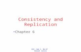 OS2 –Sem 1, 86-87 Rasool Jalili Consistency and Replication Chapter 6.
