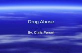 Drug Abuse By: Chris Ferrari. Drugs Abused  Acid/LSD  Cocaine  Ecstasy  Heroin  Marijuana  Methamphetamine  PCP.