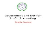 Government and Not-for- Profit Accounting Ibrahim Sammour.