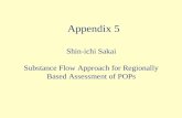 Appendix 5 Shin-ichi Sakai Substance Flow Approach for Regionally Based Assessment of POPs.