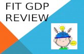 FIT GDP REVIEW. In 1995 the Nominal GDP = $100 billion and Real GDP = $120 billion. Calculate the GDP deflator for this economy in 1995
