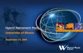 W W W. W A T S O N W Y A T T. C O M Hybrid Retirement Plans University of Illinois September 14, 2005.