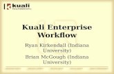 Kuali Enterprise Workflow Ryan Kirkendall (Indiana University) Brian McGough (Indiana University)