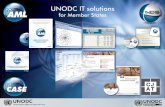 2 UNODC IT SOLUTIONS 3 UNODC SOFTWARE SOLUTIONS Designed as a modular system to fit the needs of any FIU irrespective of size From a single computer.
