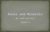 By: Sarah and Chris Chapter 4. Sedimentary rock Metamorphic rock Igneous rock.