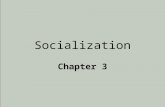 Socialization Chapter 3. Chapter Overview I.Quiz II.What is â€œSocializationâ€‌? III.Nature v. Nurture IV.Socialization into Gender V.Agents of Socialization