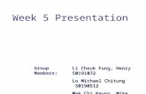 Week 5 Presentation Journals on Communication Issues of Annual Report Li Cheuk Fung, Henry 50191072 Lo Michael Chitung 50190512 Mak Chi Keung, Mike 50193890.