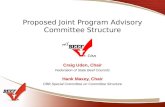 Proposed Joint Program Advisory Committee Structure Craig Uden, Chair Federation of State Beef Councils Hank Maxey, Chair CBB Special Committee on Committee.