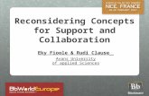 Reconsidering Concepts for Support and Collaboration Eky Fioole & Rudi Clause Avans University of applied Sciences.