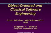 Slide 13B.22 © The McGraw-Hill Companies, 2005 Object-Oriented and Classical Software Engineering Sixth Edition, WCB/McGraw-Hill, 2005 Stephen R. Schach.