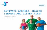 ACTIVATE AMERICA, HEALTH SEEKERS AND LISTEN FIRST YMCA BUFFALO NIAGARA AUGUST 20, 2010.