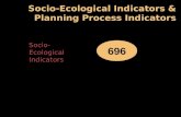 Socio-Ecological Indicators & Planning Process Indicators 696 Socio- Ecological Indicators.