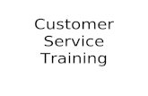 Customer Service Training. Opening the Door Public Areas.