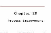 ©Ian Sommerville 2004 Software Engineering. Chapter 28Slide 1 Chapter 28 Process Improvement.