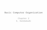 Basic Computer Organization Chapter 2 S. Dandamudi.