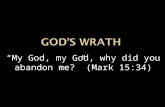 “My God, my God, why did you abandon me?” (Mark 15:34)
