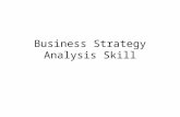 Business Strategy Analysis Skill. Industry Analysis Step 1:Complete Five Forces Analysis Step 2:Identify All the Major Competitors in the Industry Step.