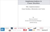1 Implementation & Case Studies RSL Implementation - Case Studies, Obstacles and Tools by Marcus Kuerner Senior Environmental Manager adidas-Group.