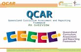 QCAR Queensland Curriculum Assessment and Reporting Framework An overview.