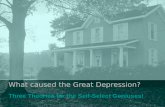 What caused the Great Depression? Three Theories for the Self-Select Geniuses!