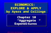 ©2004 Prentice Hall Publishing Ayers/Collinge, 1/e 1 Chapter 10 “Aggregate Expenditures”
