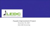 Façade Improvement Project November 7th, 2007 NALCAB Convening.