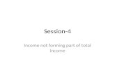 Session-4 Income not forming part of total income.