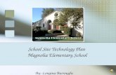 School Site Technology Plan Magnolia Elementary School By: Longina Burroughs.