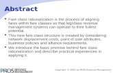 1 Copyright © 2002 by PROS Revenue Management  Fare class rationalization is the process of aligning fares within fare classes so that leg/class revenue.