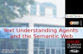 Text Understanding Agents and the Semantic Web Akshay Java, Tim Finin, Sergei Nirenburg 01/04/2005.