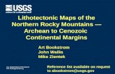 U.S. Department of the Interior U.S. Geological Survey Lithotectonic Maps of the Northern Rocky Mountains — Archean to Cenozoic Continental Margins Art.