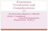 Dr.Metwally Shaheen ( FRCSI) Ortho. Consultant ( Head 0f Orthopedic Department SGH-J ) Fractures Treatment and Complications.