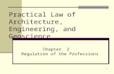 1 Practical Law of Architecture, Engineering, and Geoscience Chapter 2 Regulation of the Professions.
