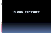 Blood pressure means the pressure exerted by blood on the wall of the arteries.  Unit of Measurement-----mmHg  Normal BP  Systolic-------120 (100—14ommHg)
