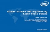 Global Science and Engineering Labor Force Demand Jeff Wheeler Business Operations Manager Corp Real Estate Site Development November 13, 2007.