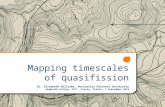 Mapping timescales of quasifission Dr. Elizabeth Williams, Australian National University Humboldt Kolleg, ECT*, Trento, Italia, 1 September 2015.