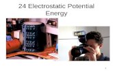 1 24 Electrostatic Potential Energy. 2 3 4 Example as shown: